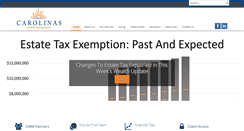 Desktop Screenshot of carolinaswealth.com